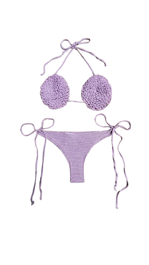 Open image in slideshow, Crochet bikini x 9 cadenas
